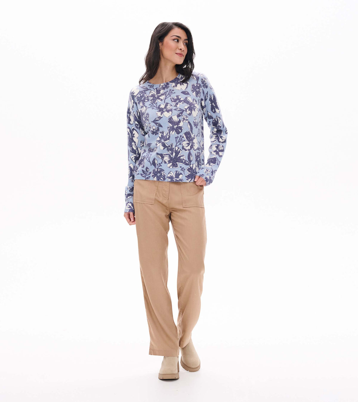 Hatley Big Blooms Noa Sweater