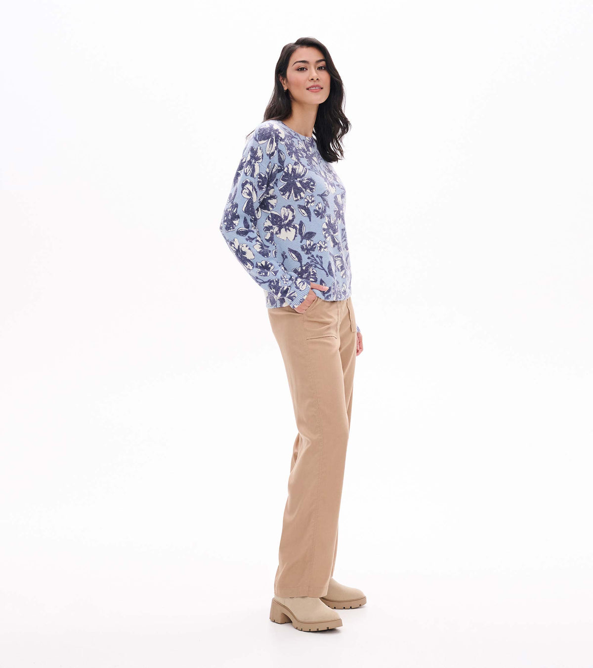 Hatley Big Blooms Noa Sweater