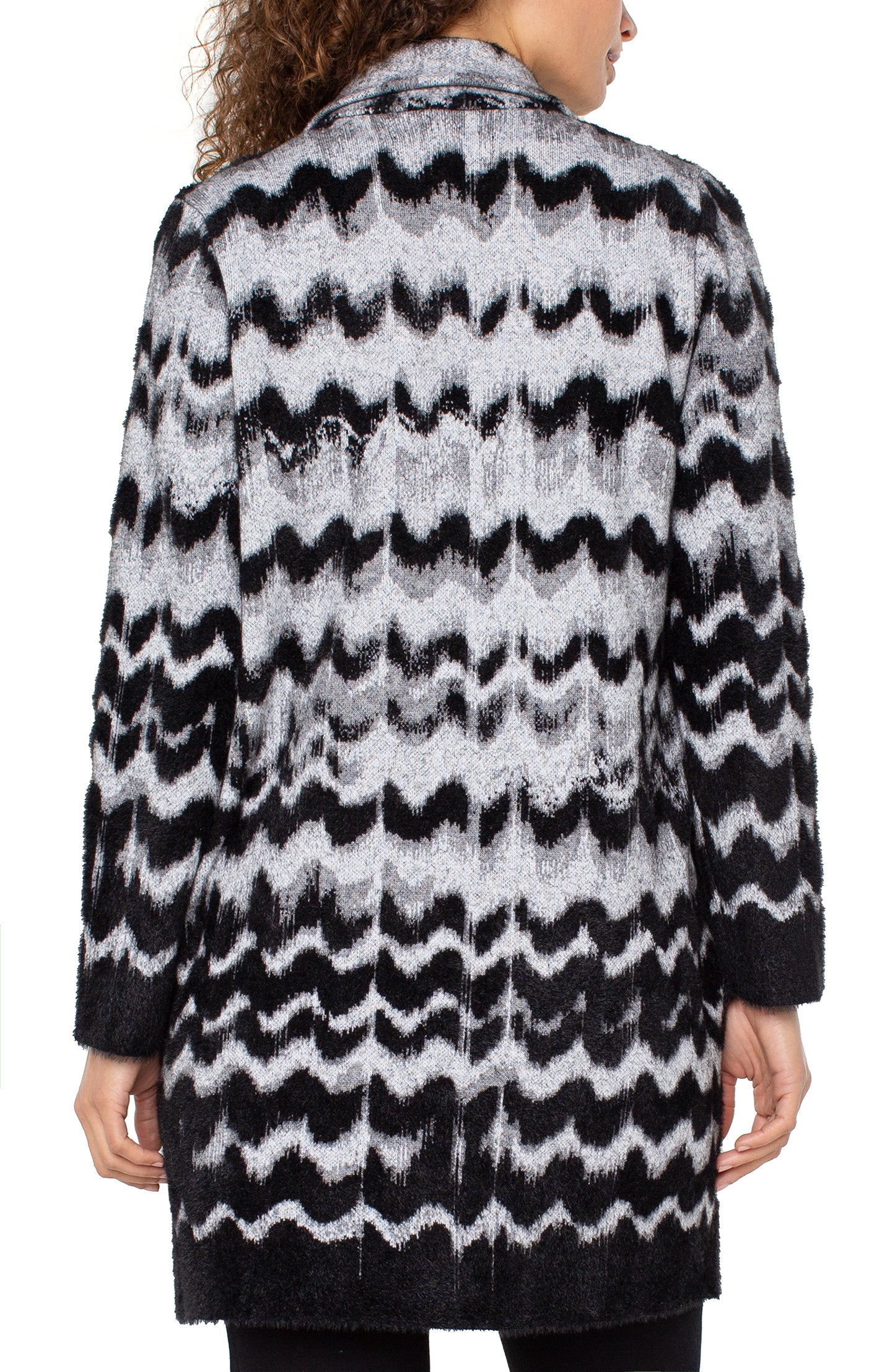 LIVERPOOL LONG SLEEVE OPEN FRONT SWEATER COAT