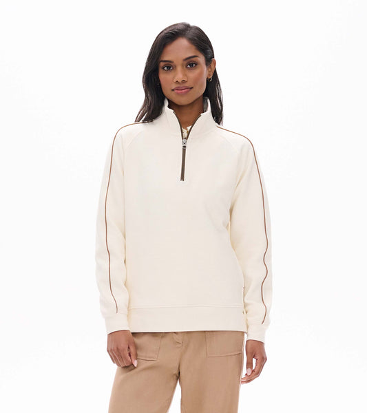 Hatley 1/4 Zip Top - Cami Lace