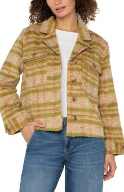 LIVERPOOL BUTTON FRONT BOXY SHACKET
