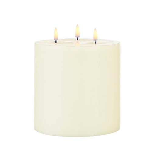 IVORY TRIFLAME CANDLE