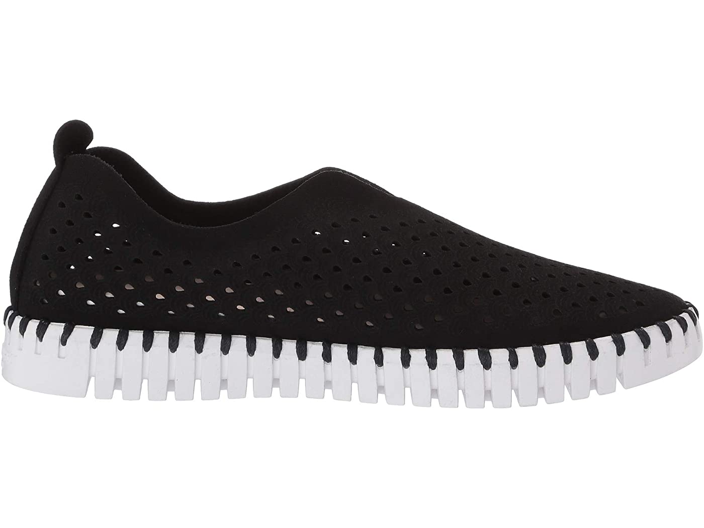 ILSE JACOBSEN TULIP SLIP-ON - BLACK