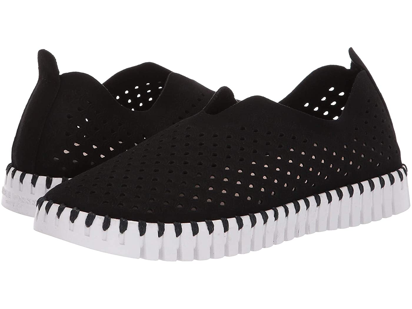 ILSE JACOBSEN TULIP SLIP-ON - BLACK