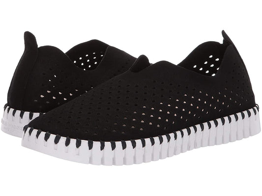 ILSE JACOBSEN TULIP SLIP-ON - BLACK