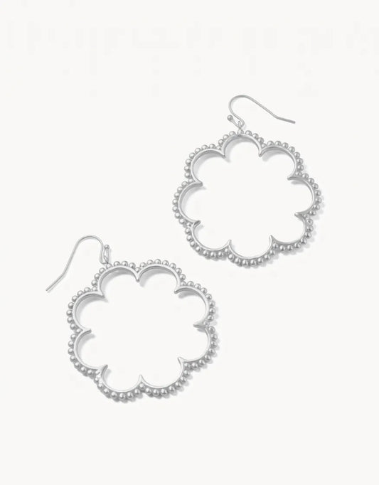 DOTTED DAISY EARRINGS