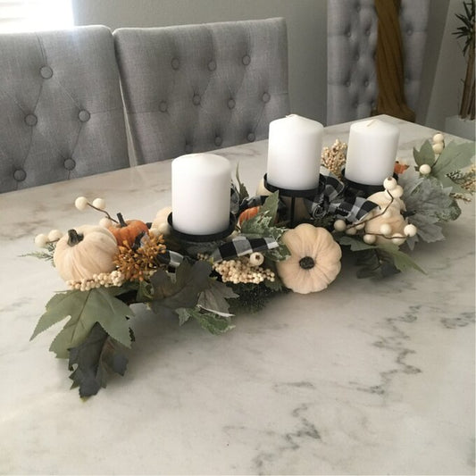 6" WHITE PILLAR CANDLE