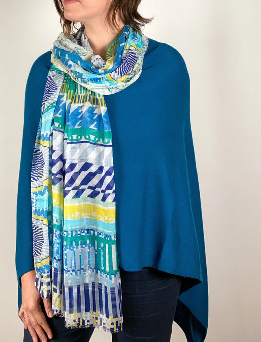 AMELIA MEDITERRANEAN MODAL SCARF