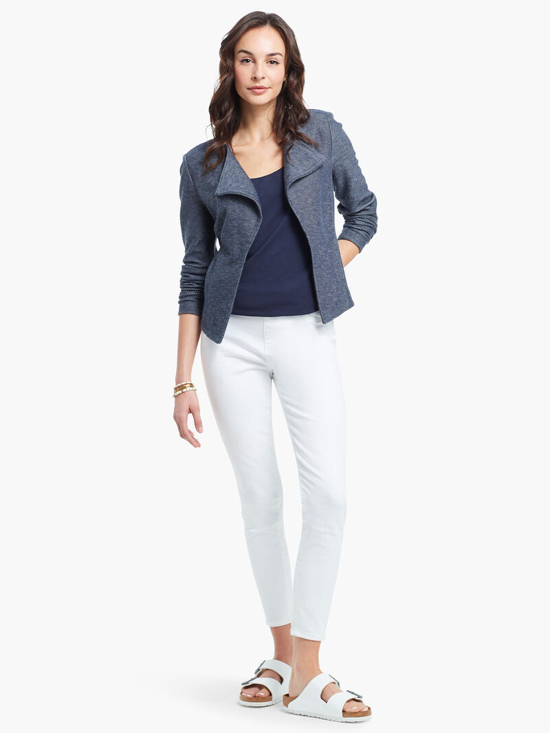 NIC+ZOE SHIRT TAIL PERFECT TANK