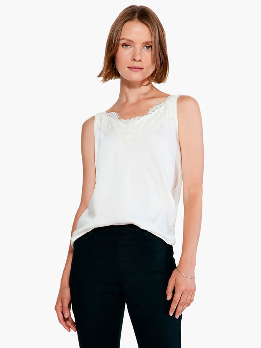 NIC+ZOE LACE CAMISOLE TANK