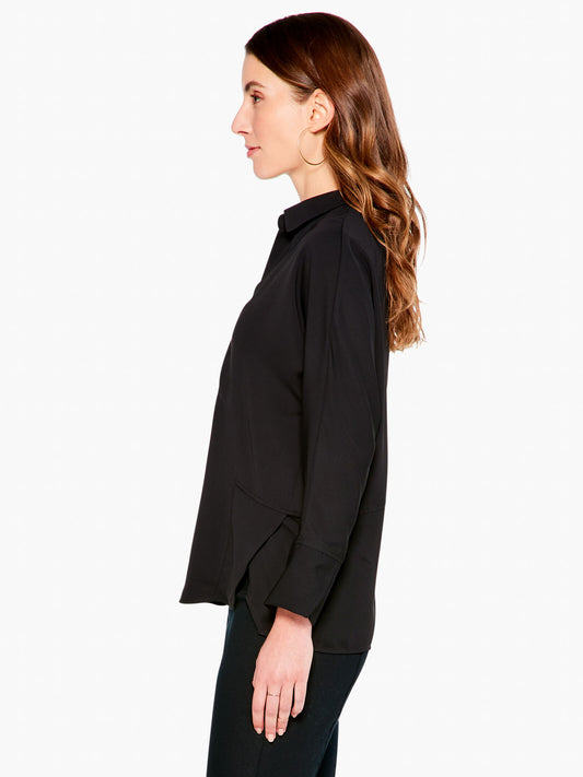 NIC+ZOE FLOWING EASE BLOUSE