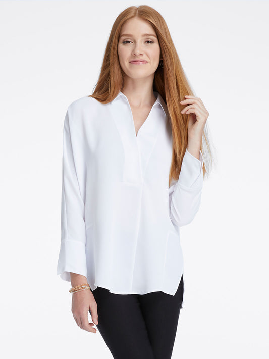 NIC+ZOE FLOWING EASE BLOUSE