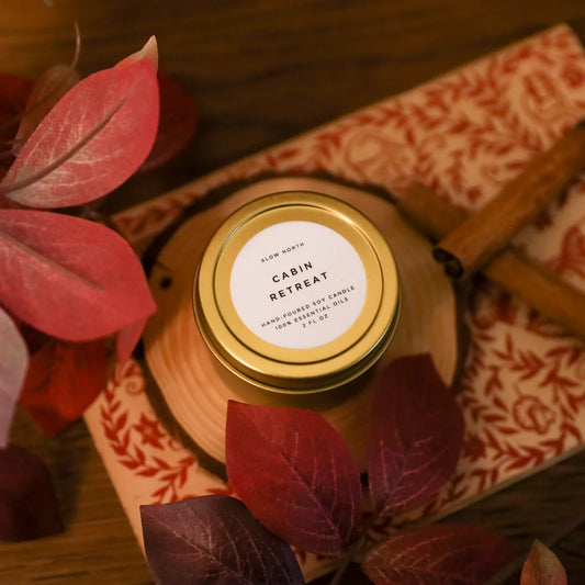 CABIN RETREAT MINI SOY CANDLES