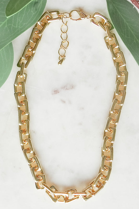SQUARE CHAIN NECKLACE