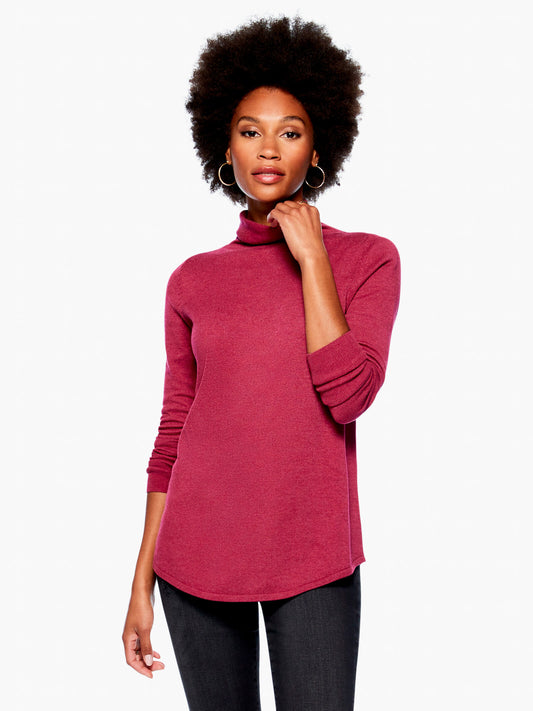 NIC+ZOE VITAL TURTLENECK SWEATER