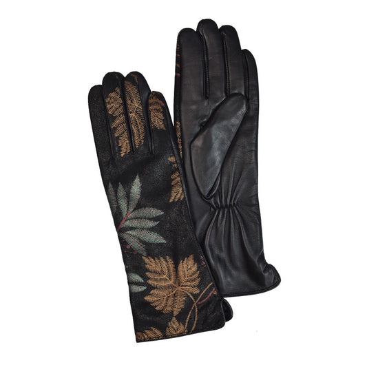 SYCAMORE PRINTED LEATHER GLOVES