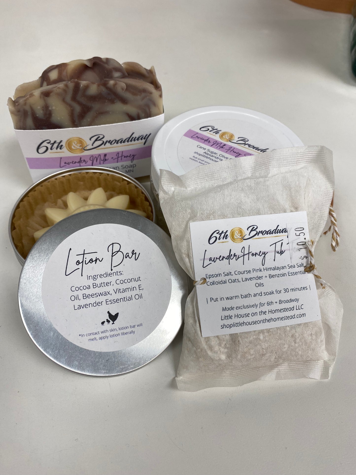 LAVENDAR MILK & HONEY SUGAR SCRUB