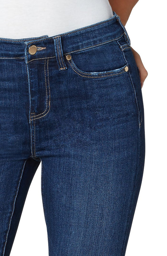 LIVERPOOL ABBY ANKLE SKINNY HIGH PERFORMANCE DENIM 28"