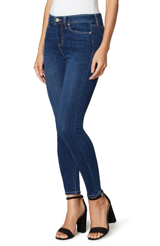 LIVERPOOL ABBY ANKLE SKINNY HIGH PERFORMANCE DENIM 28"