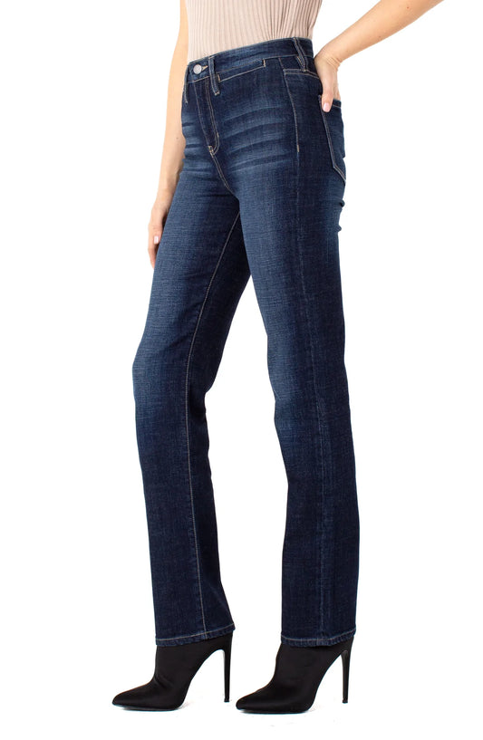 LIVERPOOL KENNEDY STRAIGHT HI-RISE WITH WELT POCKETS 32" INSEAM