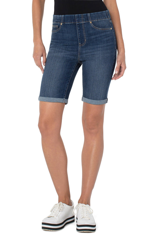 LIVERPOOL CHLOE BERMUDA ROLLED CUFF