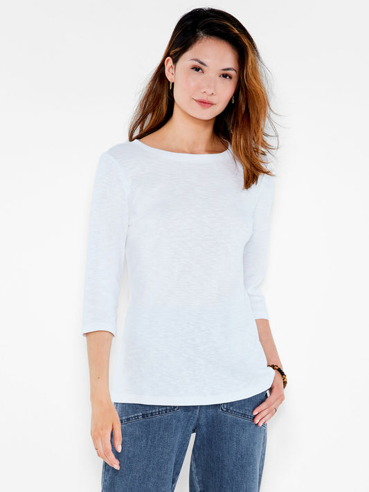 NZT 3/4 SLEEVE BOAT TEE