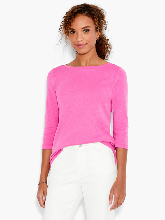 NZT 3/4 SLEEVE BOAT TEE