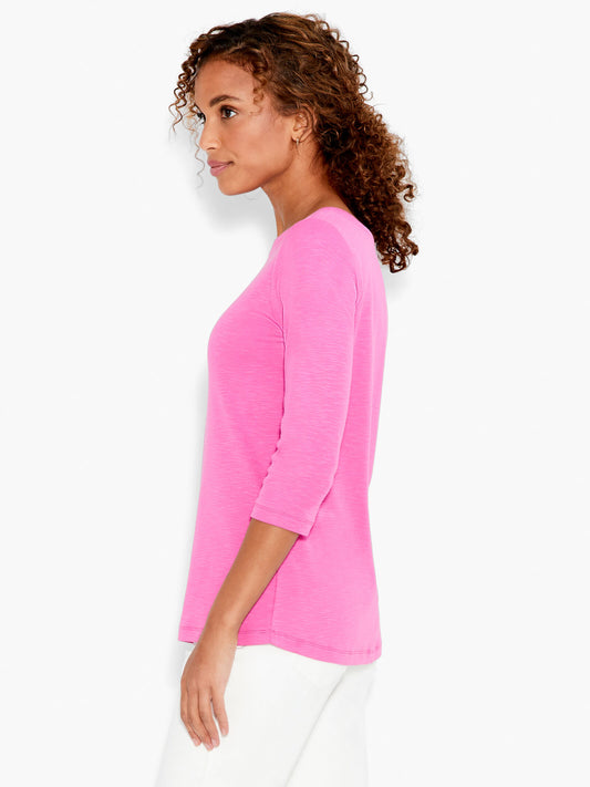 NZT 3/4 SLEEVE BOAT TEE