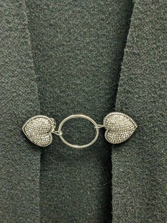 HEART SHAPED SWEATER CLIP