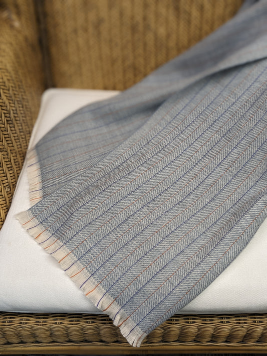 HERRINGBONE STRIPED SCARF