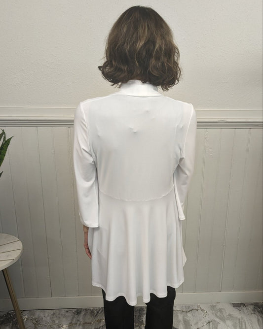 JOSEPH RIBKOFF LONG OVERPIECE CARDIGAN