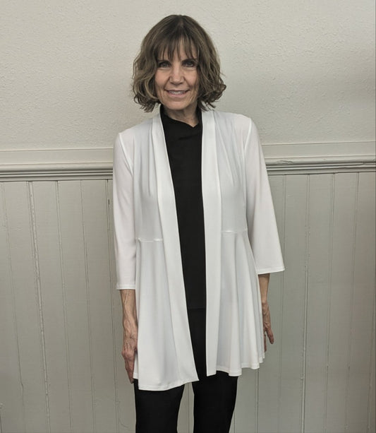 JOSEPH RIBKOFF LONG OVERPIECE CARDIGAN