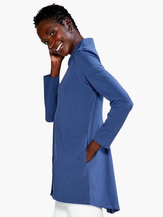 NIC+ZOE SNAP UP PERFECT JACKET