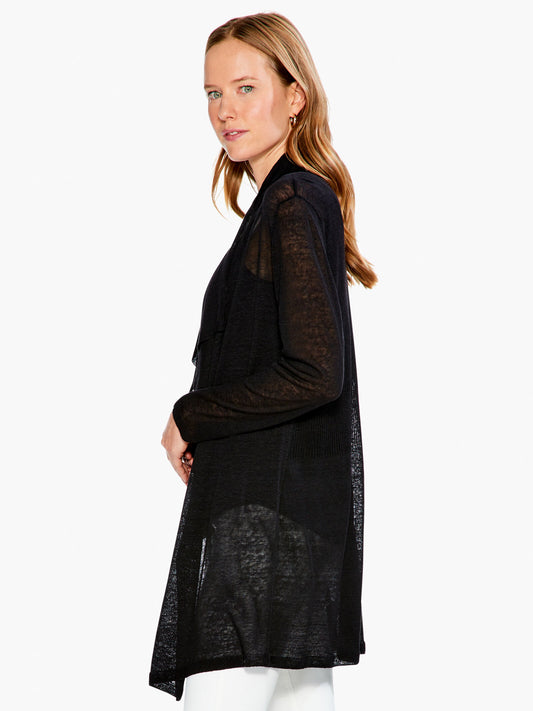 NIC+ZOE FEATHERWEIGHT DRAPE CARDIGAN