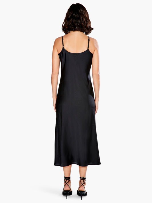 NIC+ZOE CREPE SLIP DRESS