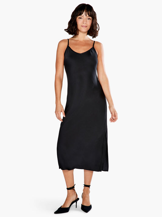 NIC+ZOE CREPE SLIP DRESS