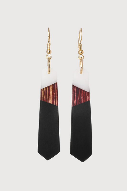 EKO WOODEN EARRINGS