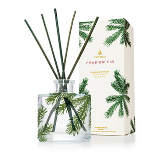 THYMES FRASIER FIR PINE NEEDLE REED DIFFUSER 4 oz.