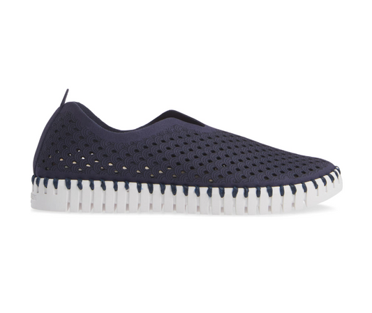 ILSE JACOBSEN TULIP SLIP-ON - NAVY