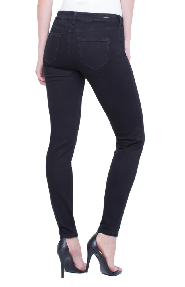 LIVERPOOL ABBY SKINNY SILKY SOFT DENIM 30" INSEAM