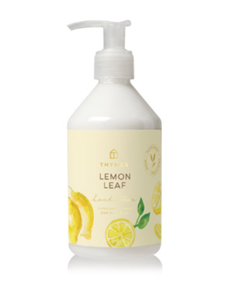 THYMES LEMON LEAF HAND LOTION 9 OZ.