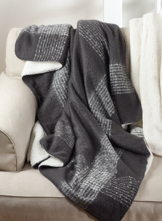 MOHAIR SHERPA THROW