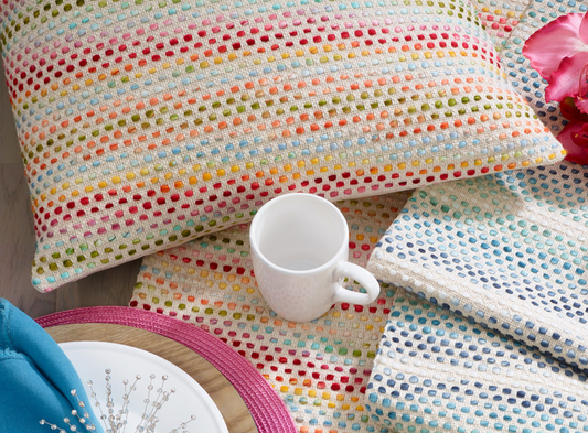 CONFETTI DOWN FILLED PILLOW 20"