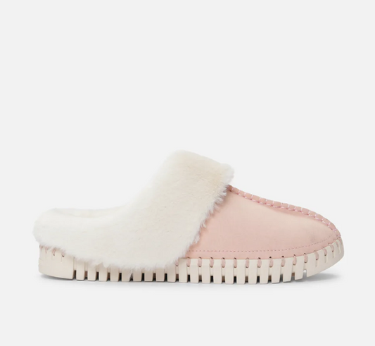 ILSE JACOBSEN TULIP FAUX FUR SLIPPERS