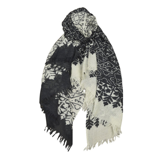 MARRAKESH MOROCCAN WOOL/SILK SCARF
