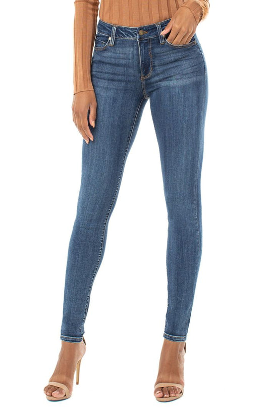 LIVERPOOL ABBY SKINNY HIGH PERFORMANCE DENIM 30" INSEAM