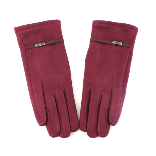 VELVET SUEDE GLOVES