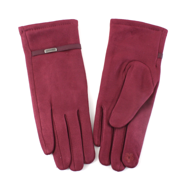 VELVET SUEDE GLOVES