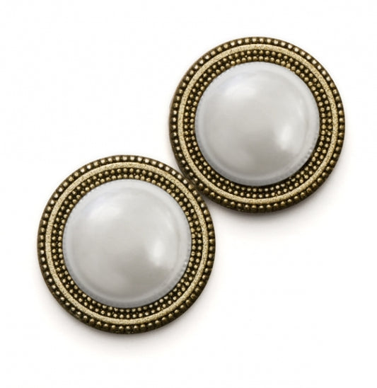 GOLD/PEARL MAGNETIC CLIPS