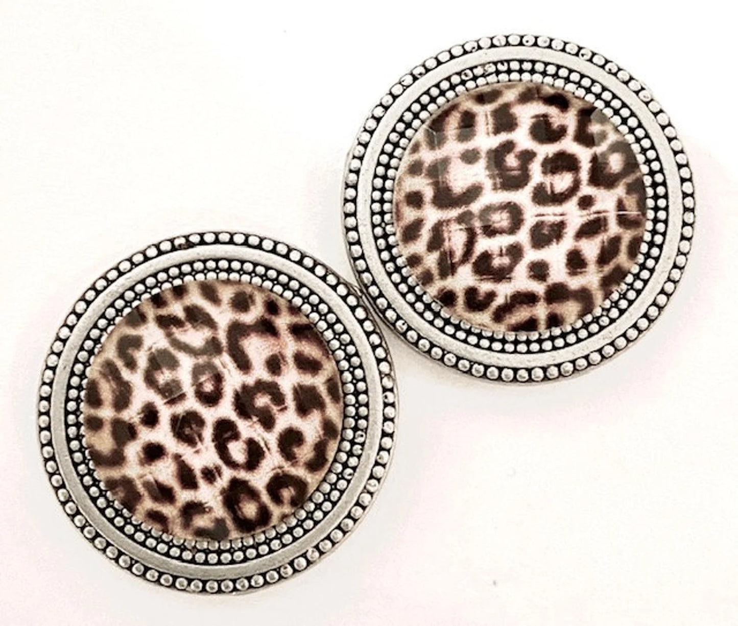 LEOPARD PRINT MAGNETIC CLIPS